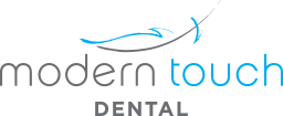 modern touch dental logo